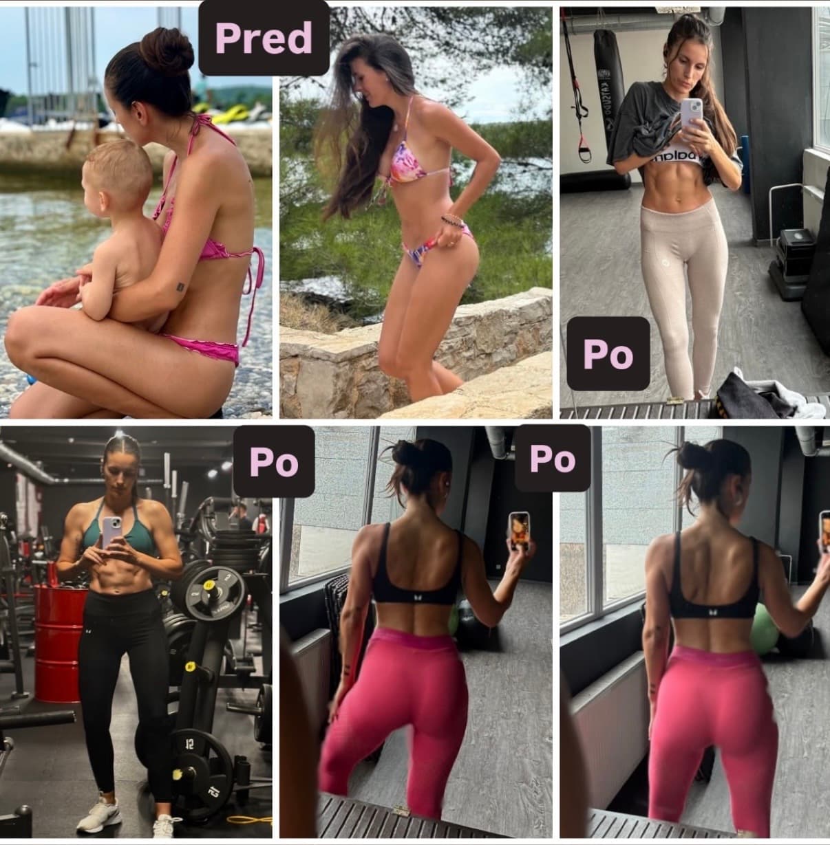 Premena klienta č. 25 — pred a po