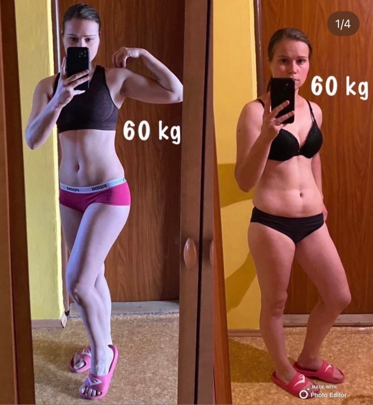 Premena klienta č. 5 — pred a po